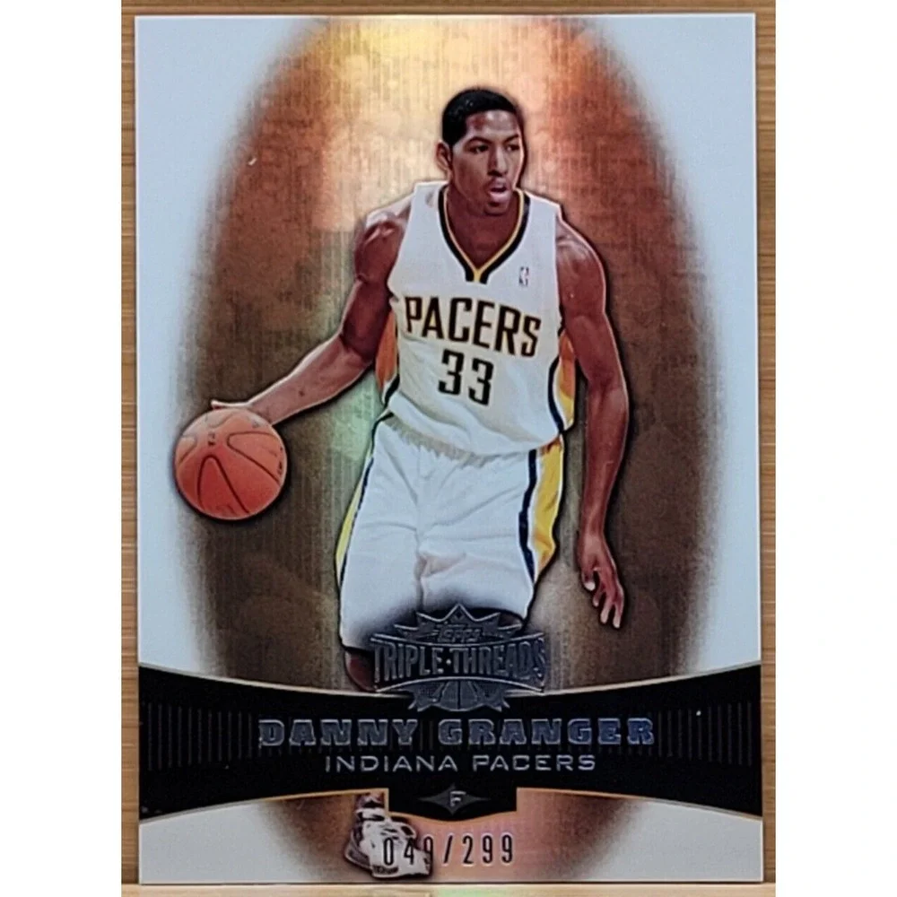2006-07 TOPPS TRIPLE THREAD DANNY GRANGER‎ SEPIA #D /299